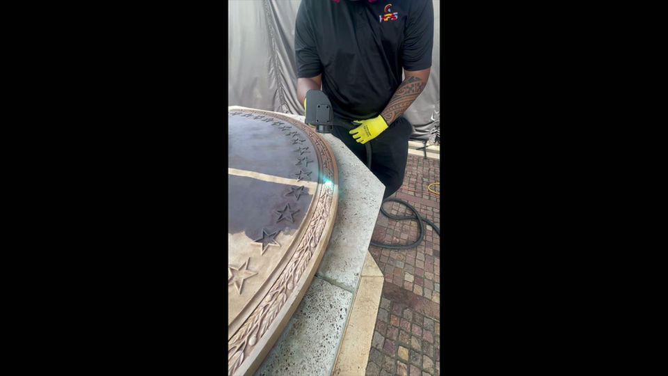 Punchbowl Cemetary Flag Pole Restoration